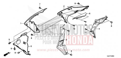 NOZZLE (CRF250L/LA) CRF250LAK de 2019
